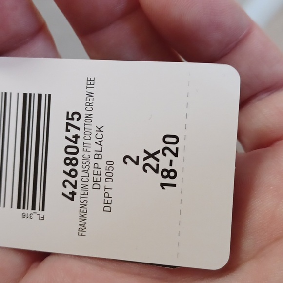 TORRID 2 BLACK SHORT-SLEEVED GRAPHIC TSHIRT (FRANKENSTEIN) - Picture 5 of 11